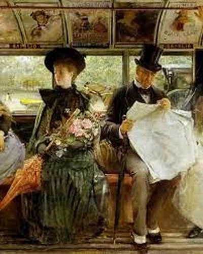 L'autobus di Bayswater - Museo di Londra, dettaglio 1